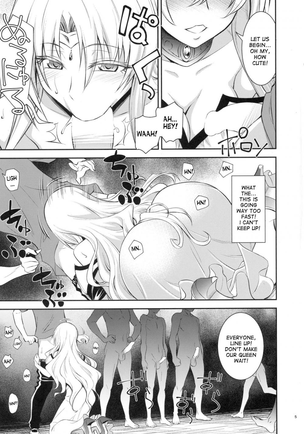 Hentai Manga Comic-Ouhi-sama Taihen Hacchake Asobasu-Read-5